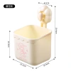 AS- Flower Face Towel Storage Box, suction Cup, Flower Waste face towel storage box, washstand, Wall-mounted shelf Item Picture